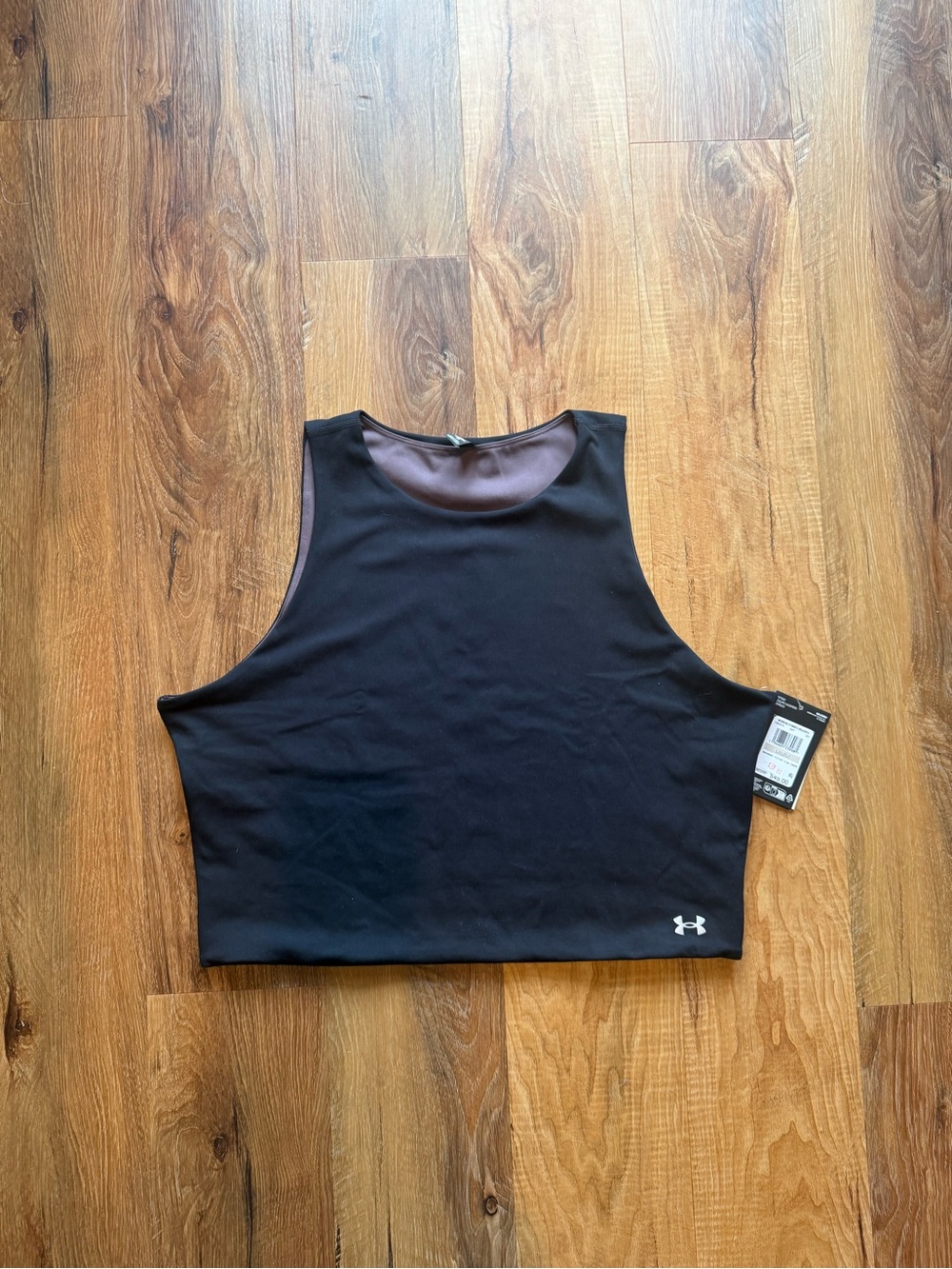 Under Armour Women’s Black Crop Athletic Tank